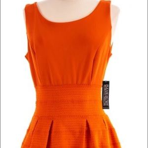 Orange New York and Company Dress